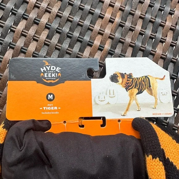 Tiger Dog Sweater/Halloween Costume - Picture 4 of 6